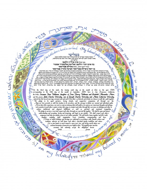 Circle Ketubah